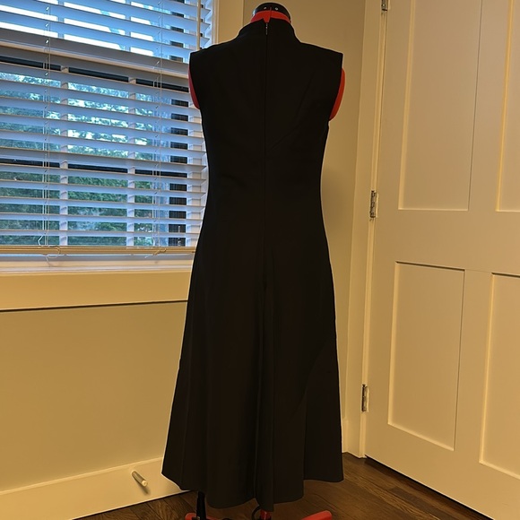 Rebecca Taylor Black Midi Dress, Size 0 - Picture 3 of 7